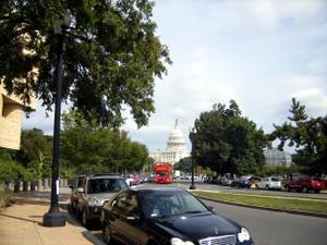 連邦国会議事堂の遠景
